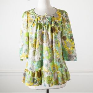 Liberty of London Sunflower Print Blouse TARGET